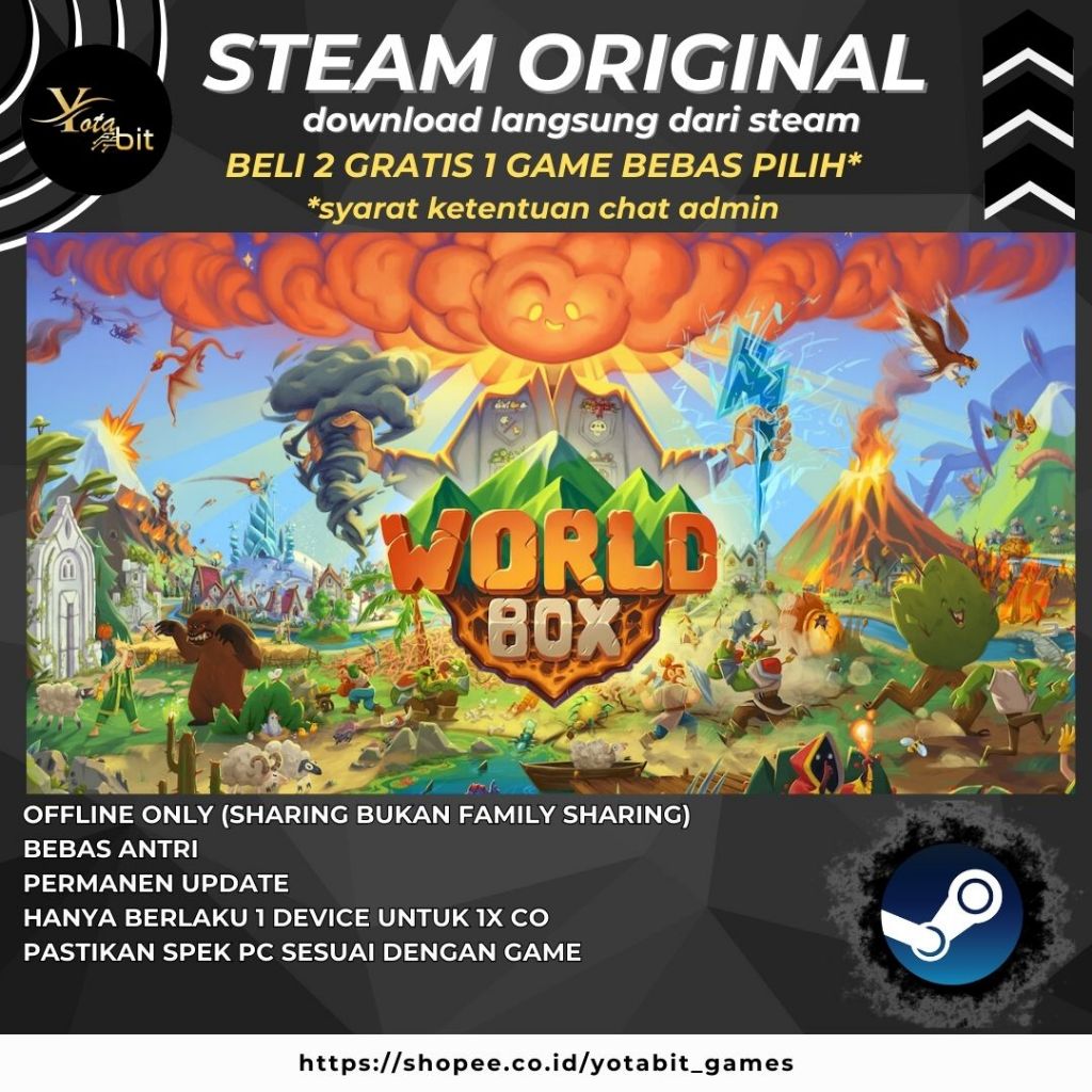 WorldBox - God Simulator PC Sharing Original Offline
