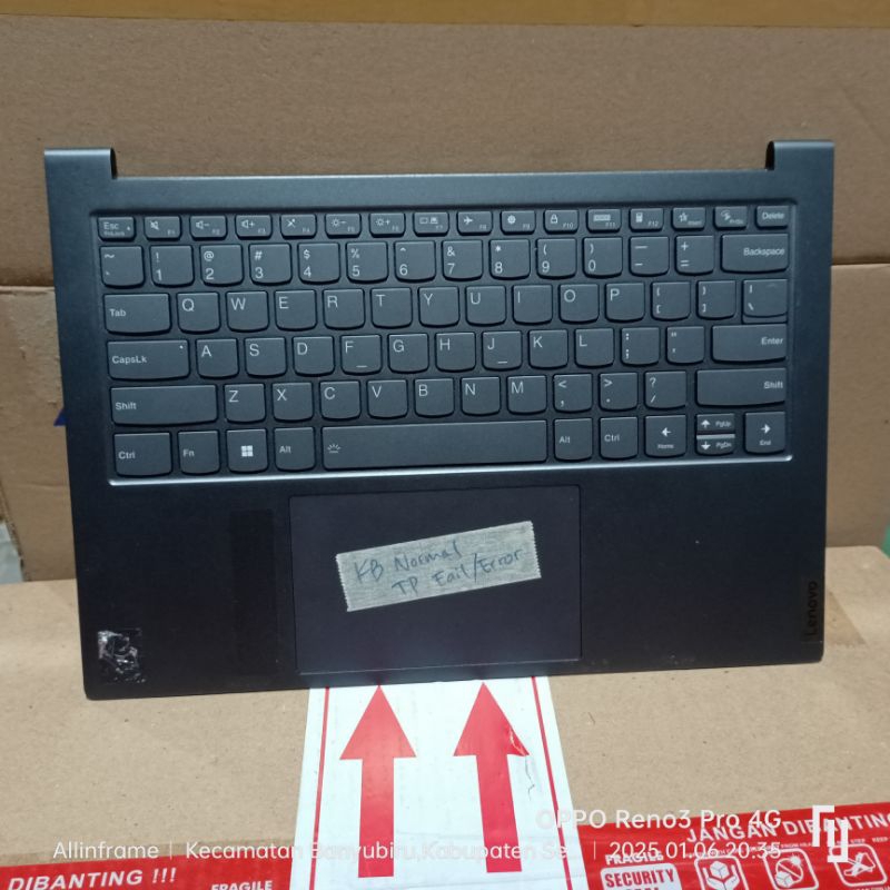 FRAME keyboard laptop Lenovo Yoga 14S Slim 7p 14 ITL 2021 ORIGINAL