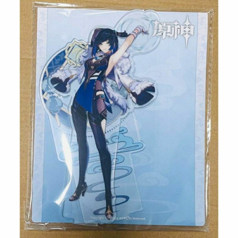 Standee Acrylic Genshin impact Yelan / Albedo / Diluc / Xiangling / Eula