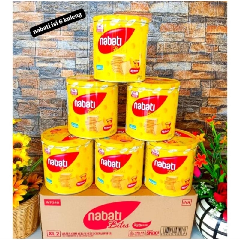 

PROMO BARU [ 1 KARTON [ NABATI WAFER SATU KARTON ISI 6 KALENG ]