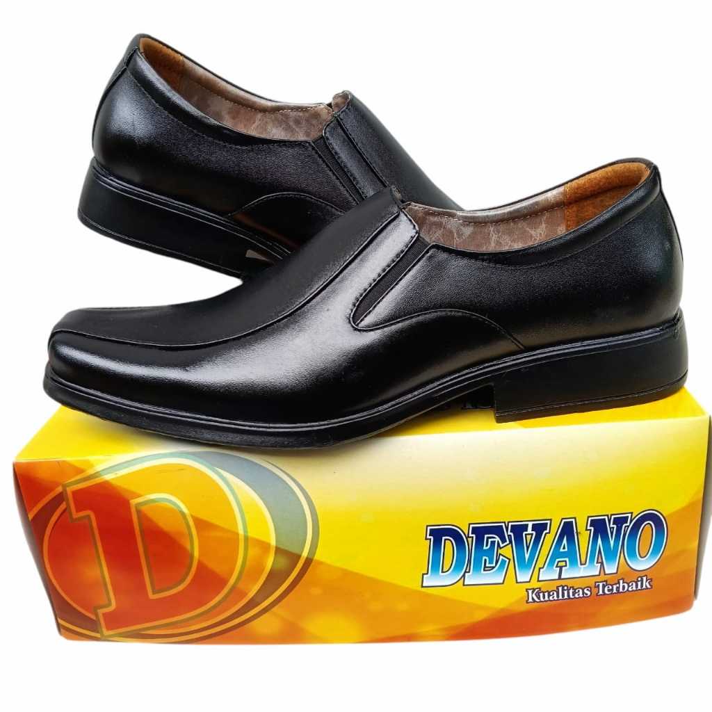 devano sepatu devano pantofel pria kulit asli sepatu fantofel pantofel kerja kantor kulit pria
