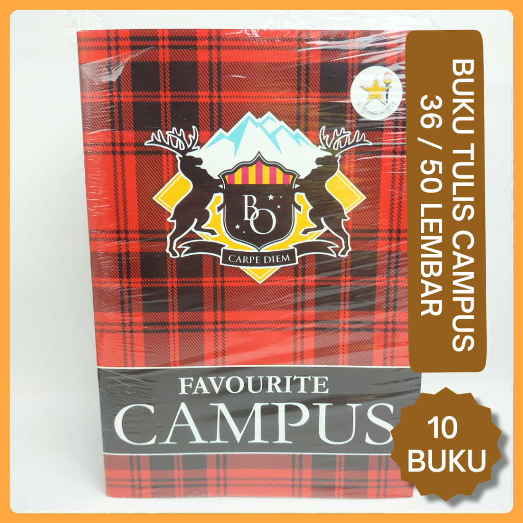 

Buku Tulis Panjang Campus 36 Lembar Atau 50 Lembar (1 Pak / 10 BUKU)