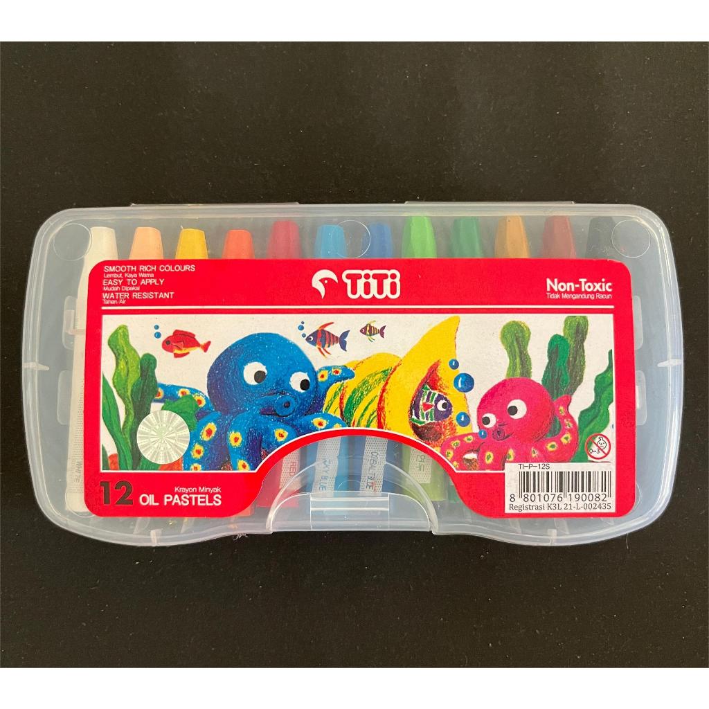 

Toko Panda OIL PASTEL Crayon TITI 12 Warna