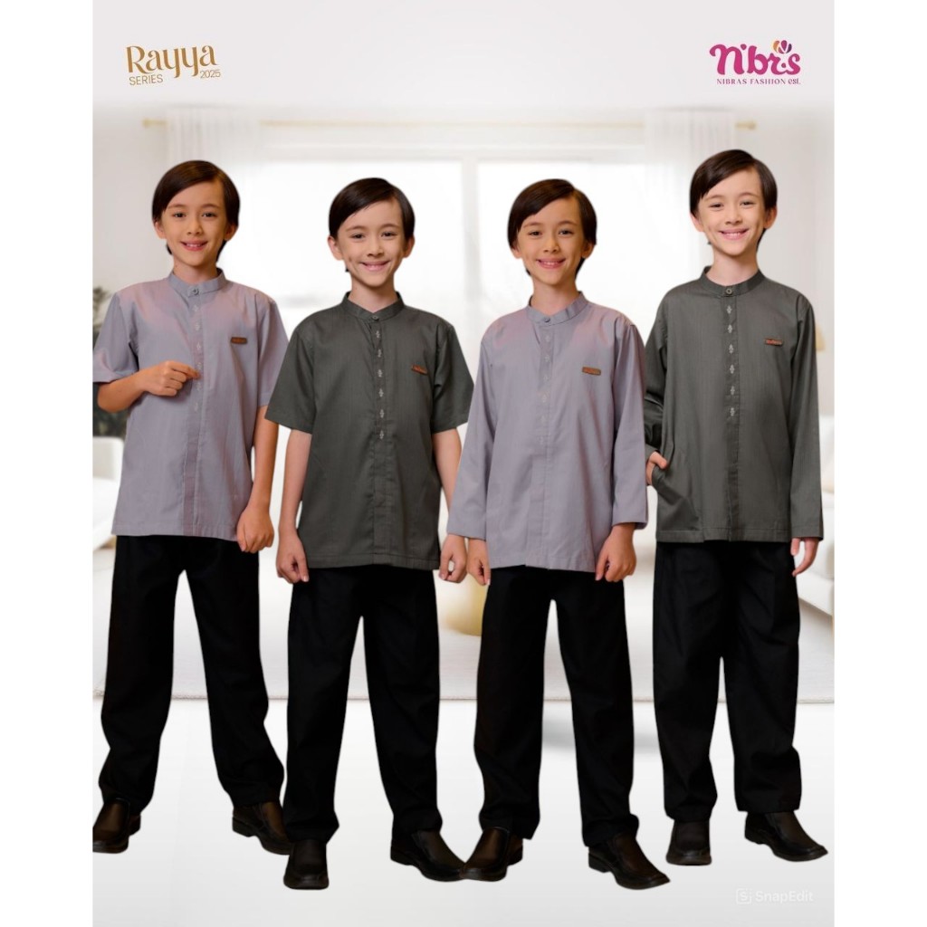 SETELAN BAJU ANAK LAKI LAKI TERBARU NIBRAS RAYYA SERIES XYLA EMERALD VIOLET BY NBRS FASHION KOKO KEM