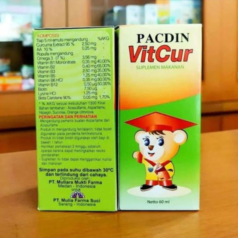 vitamin anak pacdin vitcur