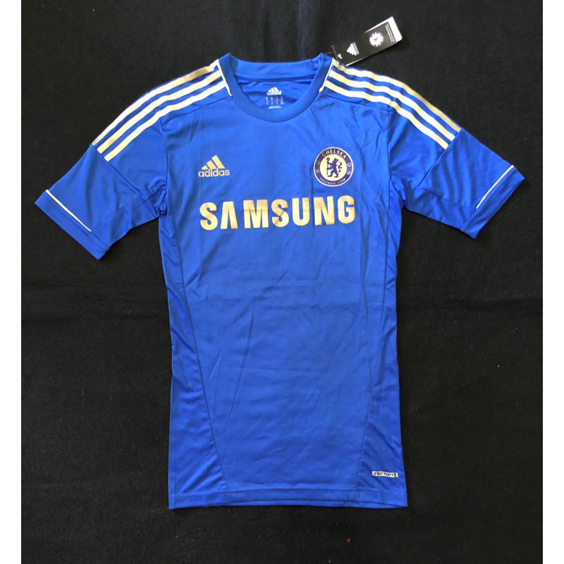 Jersey Bola Retro Chelsea..aaa Home 2012/2013 Type Techfit / Slimfit Kecil - BNWT-GO