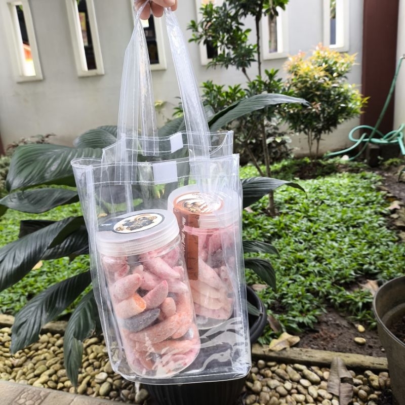 Tas Mika 0,2 Polos Tas Mika Transparan polos Tebal