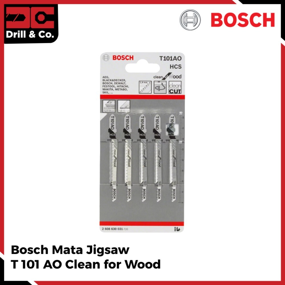 Bosch Jigsaw Blade / Mata Jigsaw T 101 AO