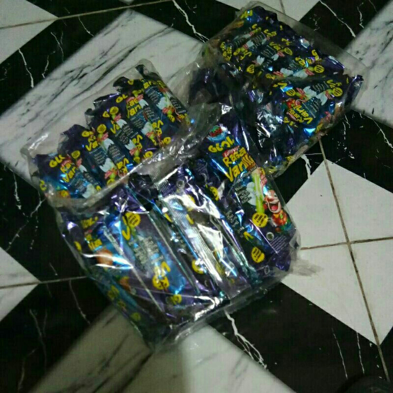 

Permen Lampu rasa vanila