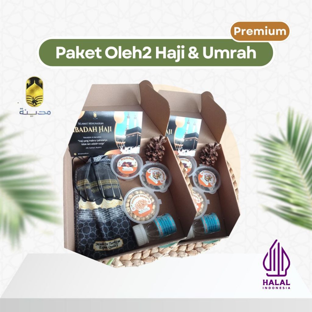 

HAMPERS OLEH - OLEH HAJI DAN UMROH BISA CUSTOM, PRODUK ORIGINAL ASLI 100 %