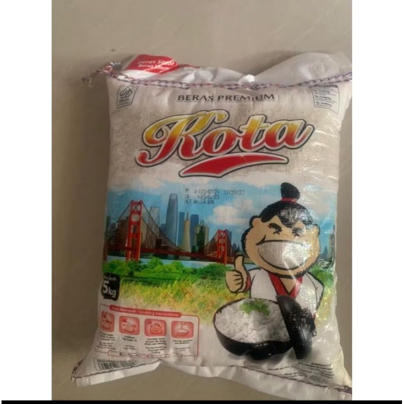 

BERAS KOTA 5 Kg 2PC