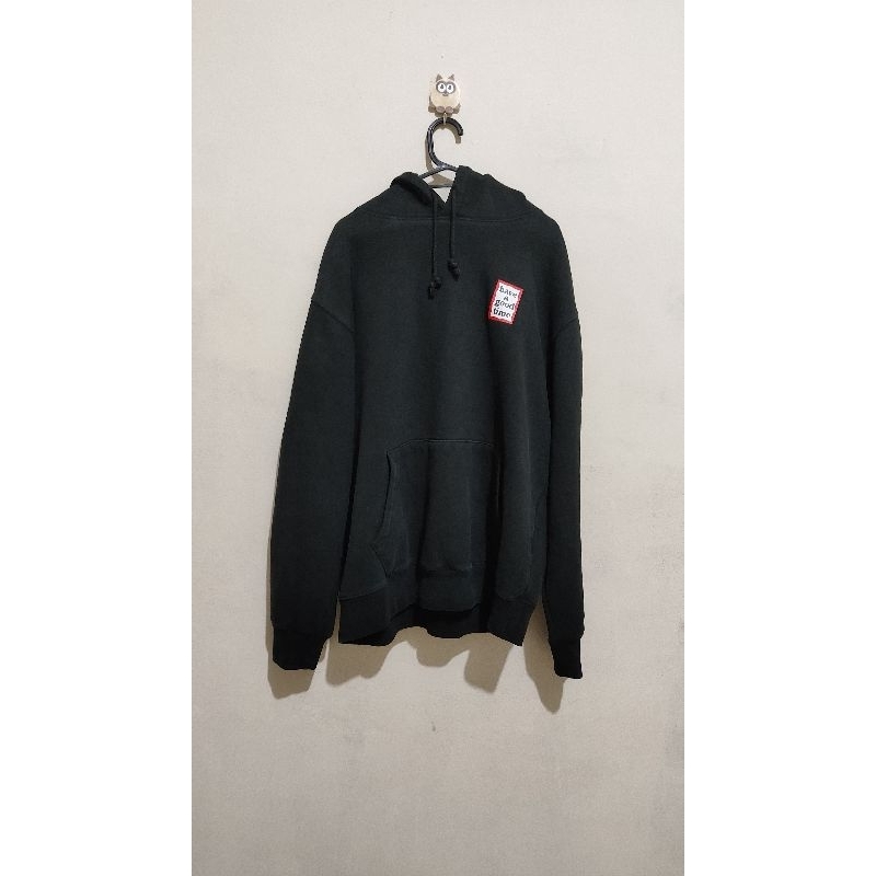 Hoodie HAGT Black Hitam Small Logo