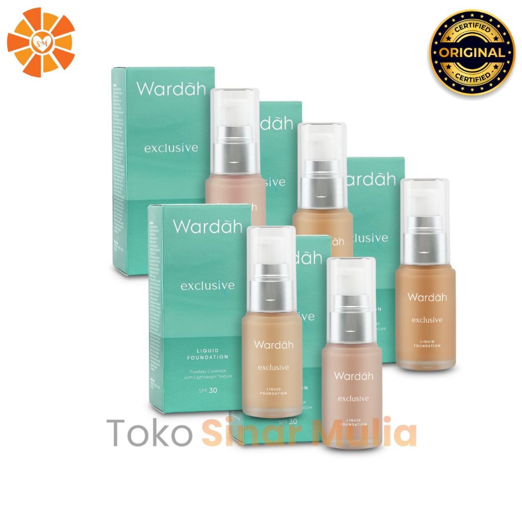 Wardah Exclusive Liquid Foundation