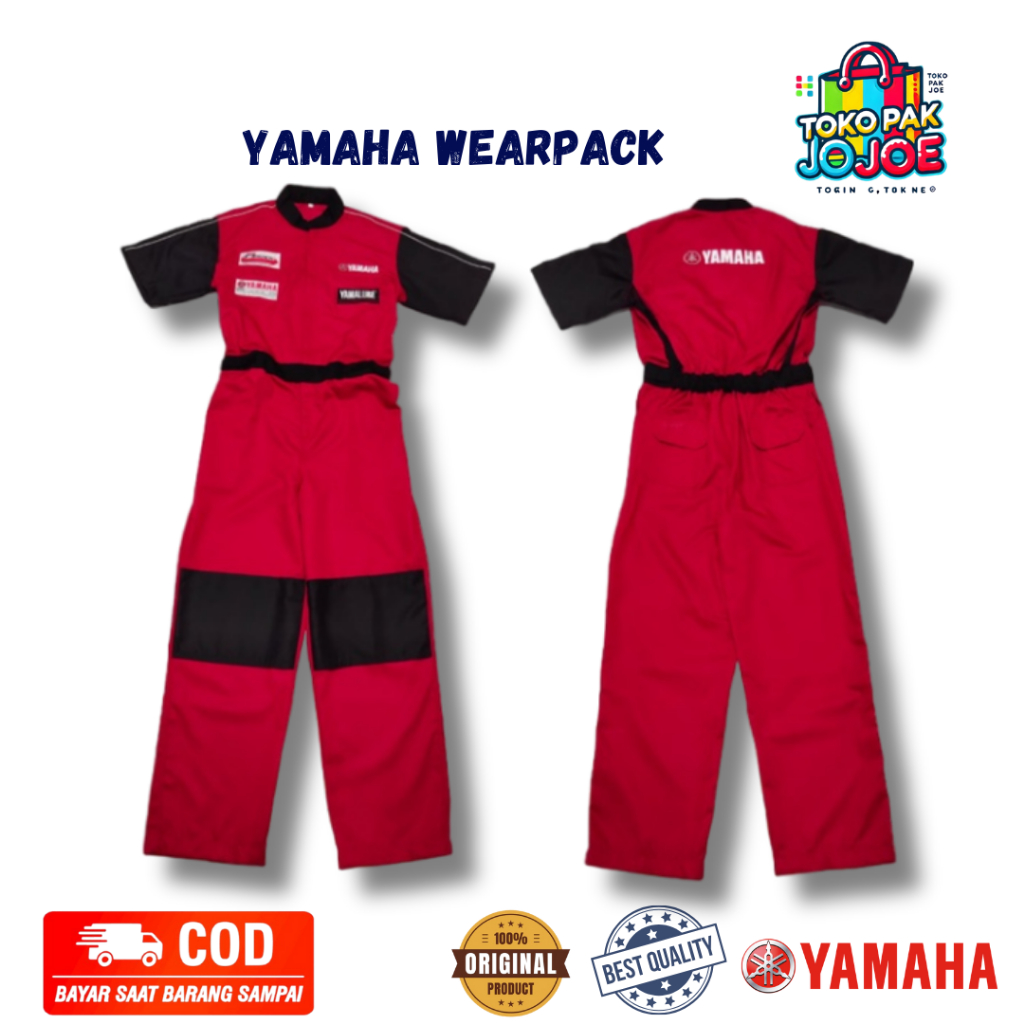 Seragam Mekanik Yamaha | Wearpack Yamaha | Seragam Yamaha Mekanik | Seragam Bengkel Yamah