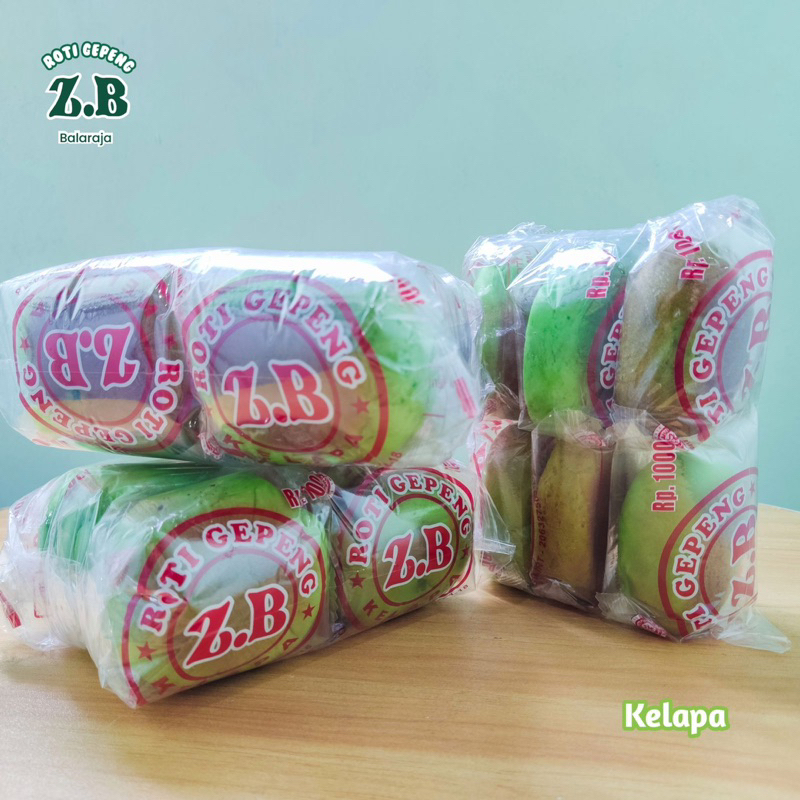 

Roti Gepeng Z.B – Kelapa (Isi 6 Pcs)