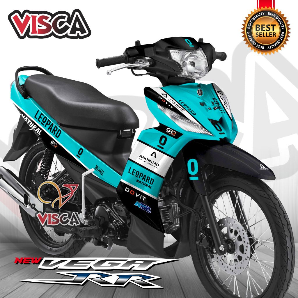 Decal Vega RR Full Body Stiker Vega RR Full Body Striping Vega RR Variasi Full Body LEOPARD