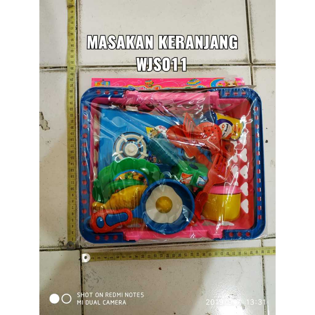 Mainan Anak Masak Masakan Keranjang WJS 011 Kitchen Set Murah | Mainan Edukasi Anak Masak Masakan Se