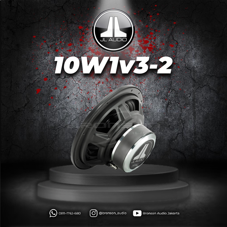 SUBWOOFER JL AUDIO 10W1v3-2