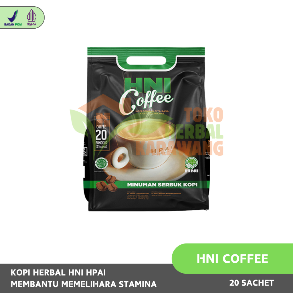 

HNI COFFEE – Kopi HC Herbal HNI HPAI Isi 20 Sachet