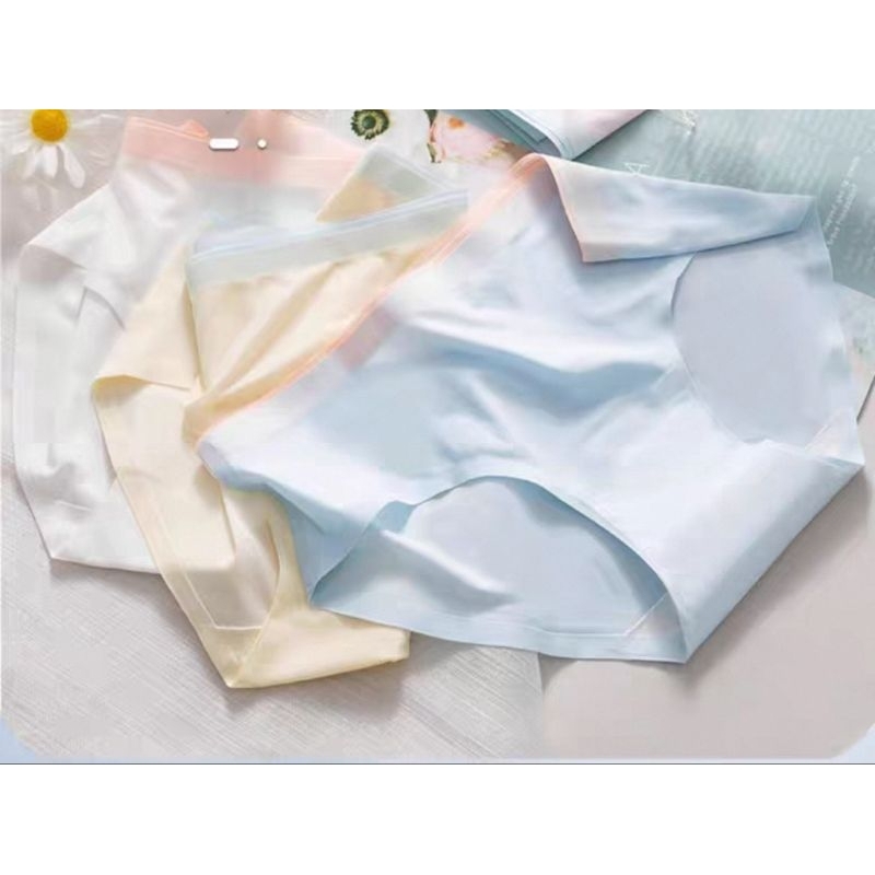 [ isi 6pcs randoom ] Cd wanira Seamless Transparan Bahan Nilon Size M-XL Cd anti nyepak CD21