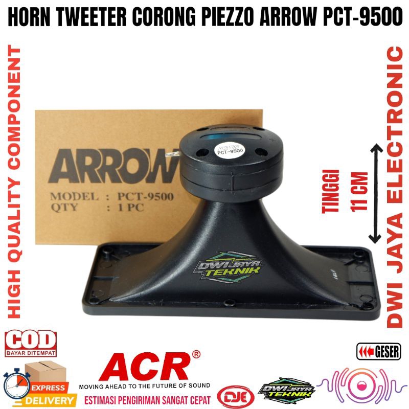 TWEETER PTC _9500 TWEETER ARROW TWEETER SPEAKER CORONG
