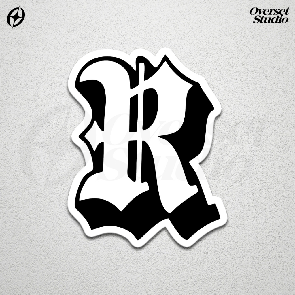 

(GRATIS ONGKIR & COD) Stiker Sticker Brand Rumble / Sticker Aesthetic Logo R Rumble / Sticker Vinyl Glossy / Aesthetic Sticker / Sticker Band / Stiker Brand Lokal Distro Rumble / Stiker Satuan / Sticker Custom / Sticker Helm / Stiker Tumbler