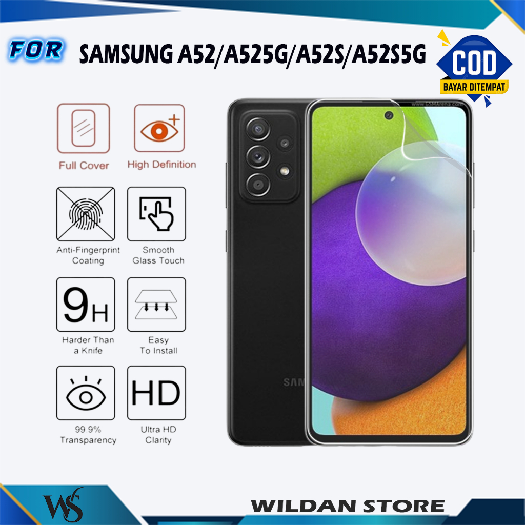 Antigores Hydrogel Film for Samsung A52/A52 5G/A52S/A52S 5G Screen Protector Film