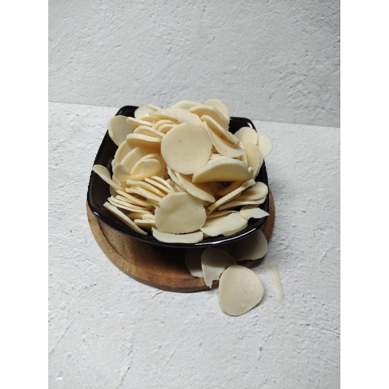 

Kerupuk Bawang Polos 250gr MENTAH