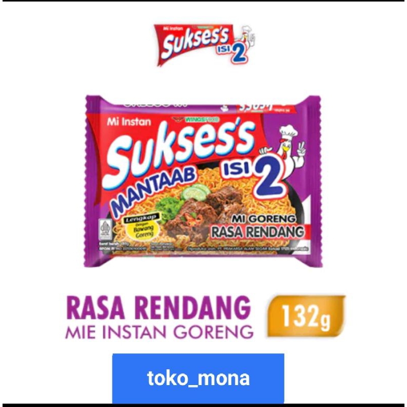 

Mie goreng sukses rasa rendang mie goreng isi 2