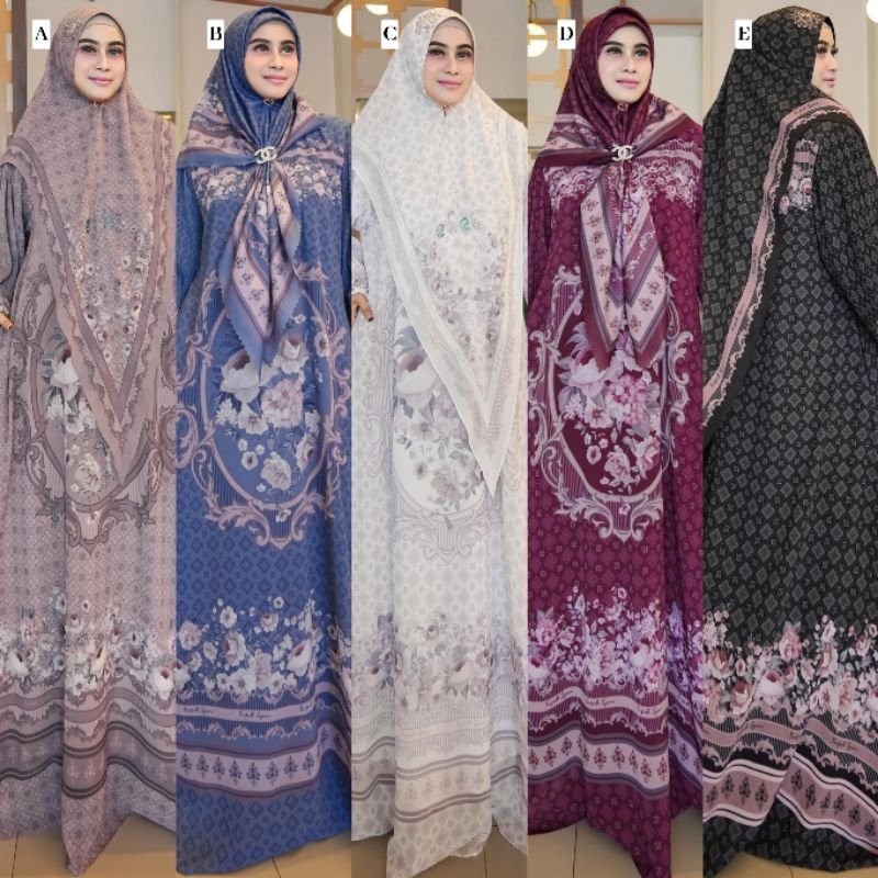 Qeila Series Syari Khimar Dress Scraft by Farfadh Rayhanco Rayhan Co