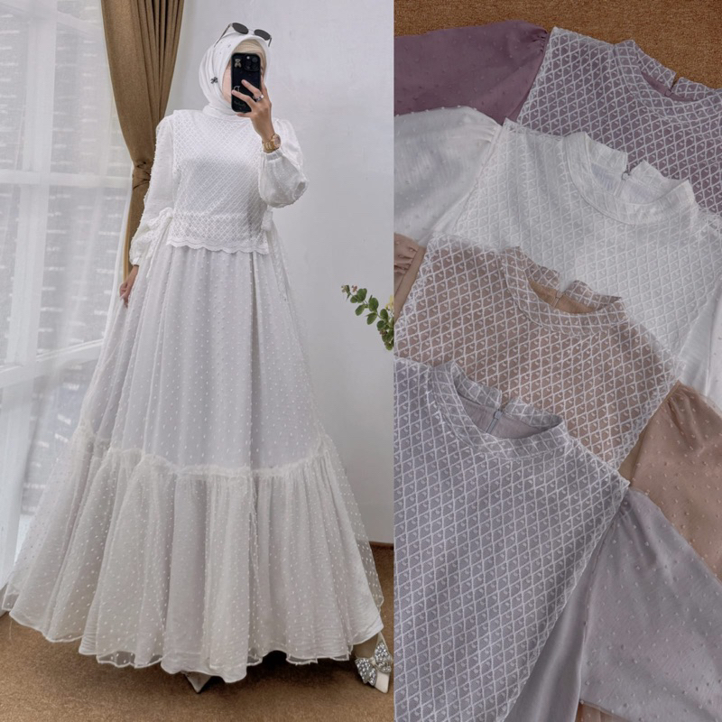 VANWAI - CALISTA DRESS LEBARAN GAMIS