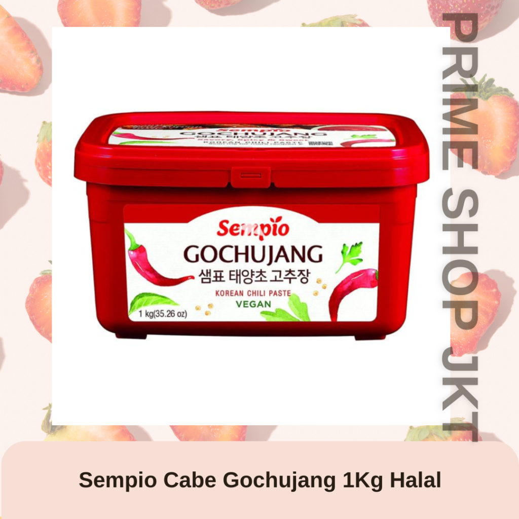 

Sempio Gochujang Hot Pepper Paste Sambal Cabe Korea 1 kg