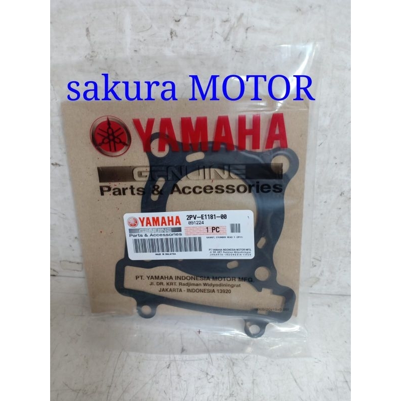 PAKING HEAD MX KING/VIXION NEW 2015 ORIGINAL YAMAHA 2PV-E1181-00