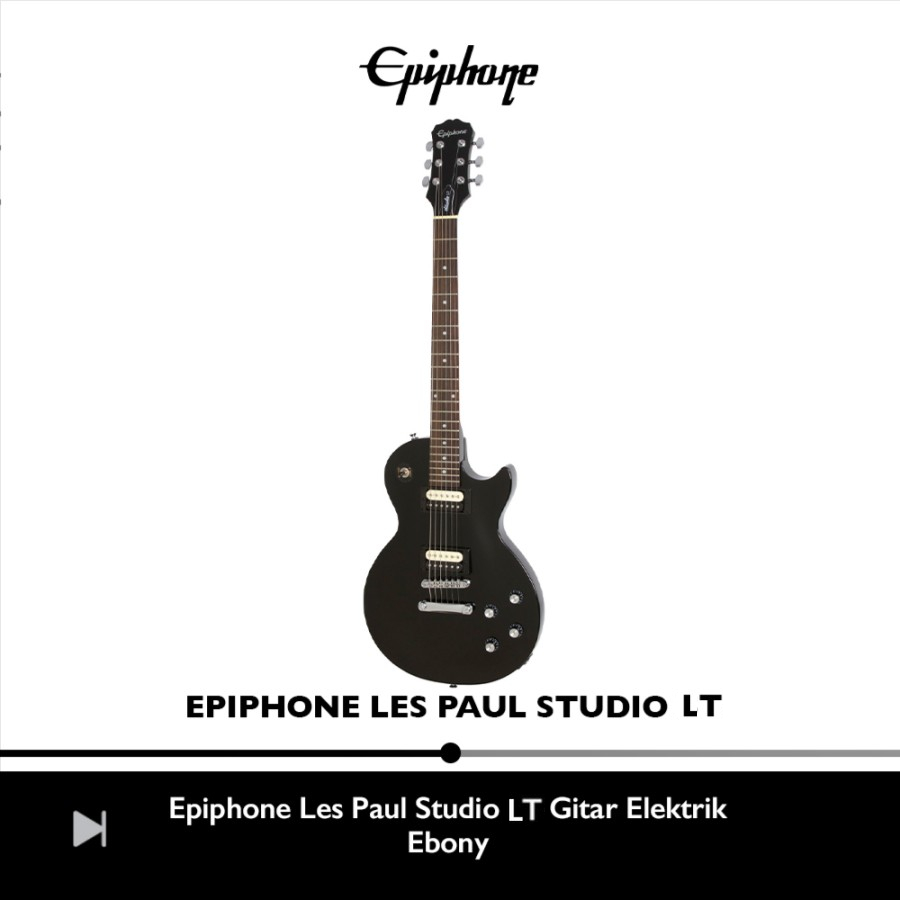 Epiphone Les Paul Studio LT Gitar Elektrik - Ebony