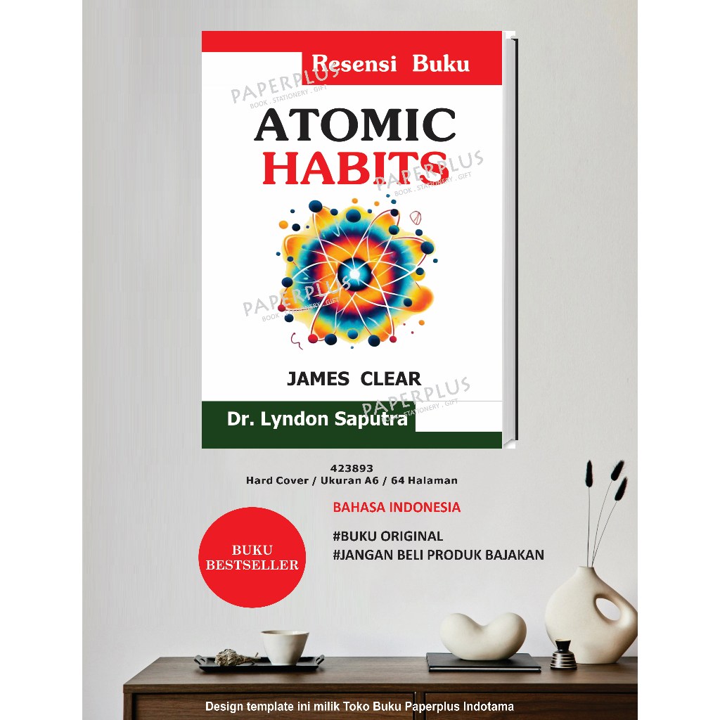 Atomic Habits by James Clear / Resensi Buku Inspirasi/ HC