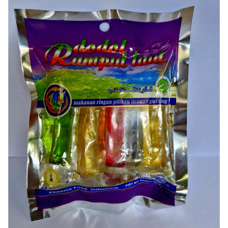 

Phoenix Food Dodol Rumput Laut Khas Lombok (90 gr)