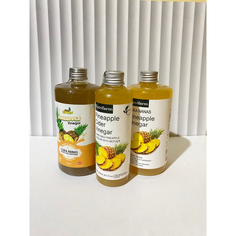 

Cuka Nanas/Cuka Nanas Asli/Pineapple Cider Vinegar