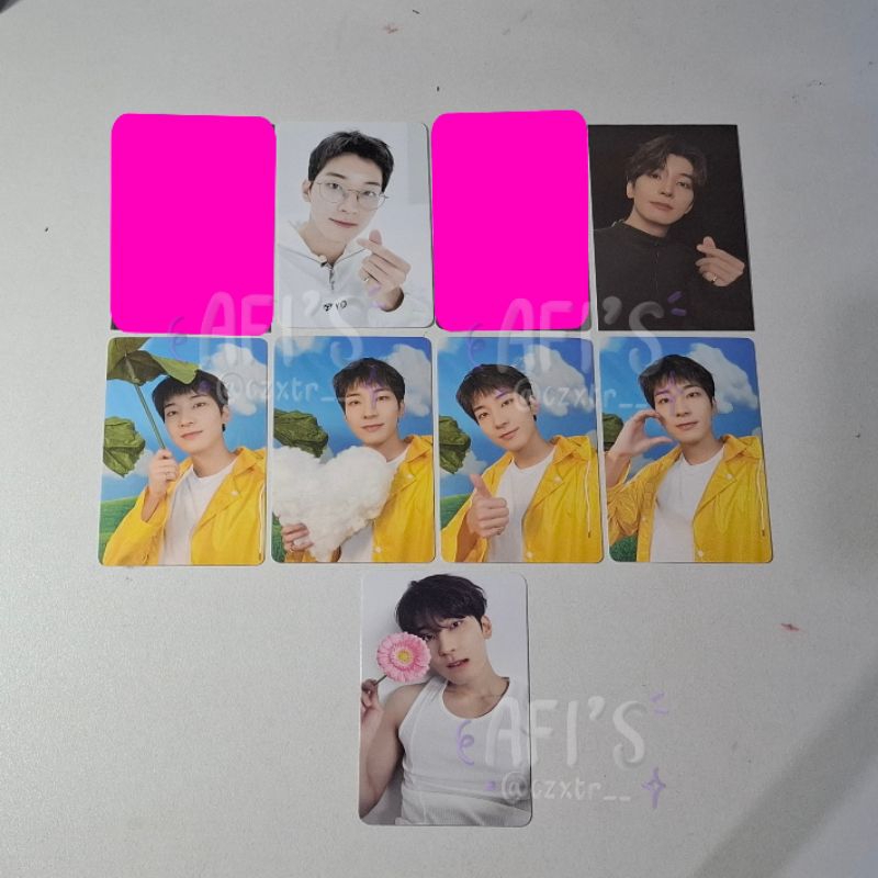 [READY] PC Photocard Wonwoo Wonu Seventeen SVT Going Magazine White Ver Denim Shirt Follow Tour Agai