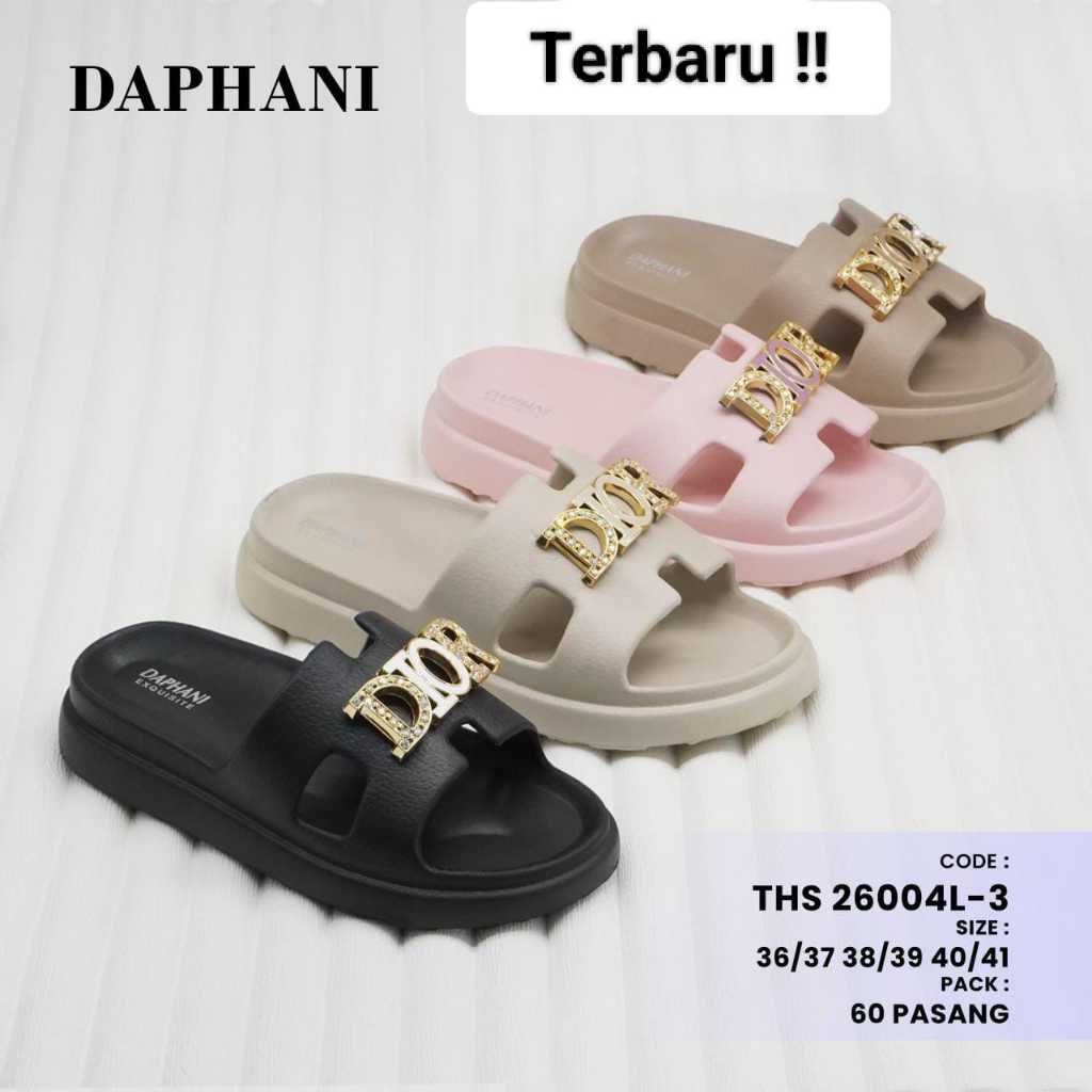 Sendal Wanita Sendal Rumah Wanita Dior