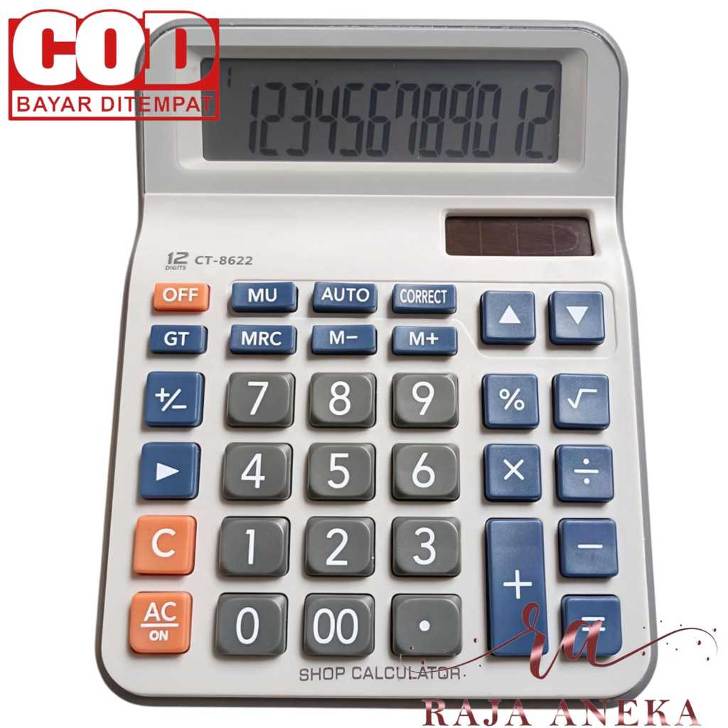 

Calculator Kalkulator Murah tipe SDC8622 8622 Warna Menarik 12 Digit CT