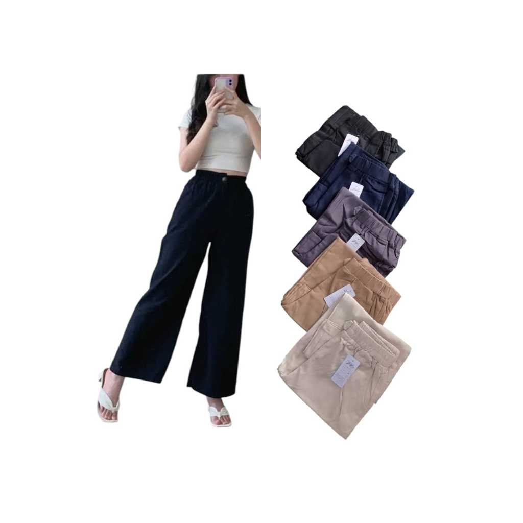 Celana Kulot Katun Premium