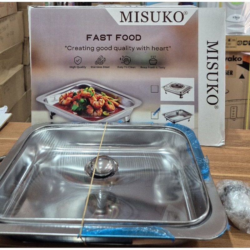 Fast Food dish tutup kaca