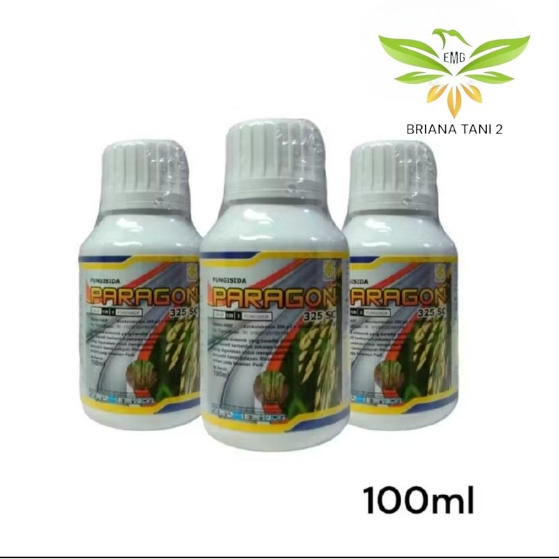 Paragon 325SC 100ml Fungisida Sistemik Azoksistrobin 200g/l dan Difenokonazol 125g/l
