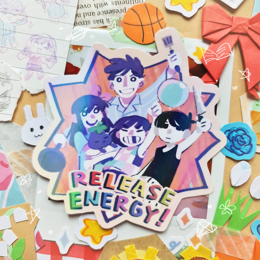 

Omori - Headspace Die Cut sticker (Fan Merch)