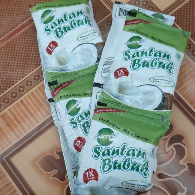 

santan bubuk santan pas 2 renceng isi 20 Masakan