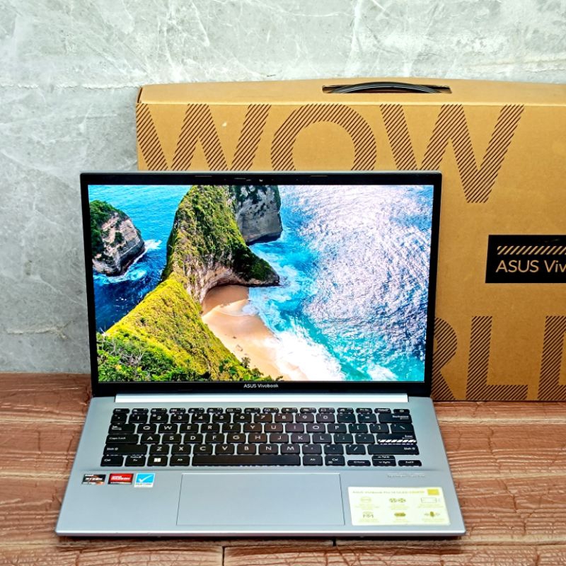 Laptop Asus Vivobook Pro 14 OLED M3400QA AMD Ryzen 7-5800H RAM 16GB SSD 512GB FULLSET