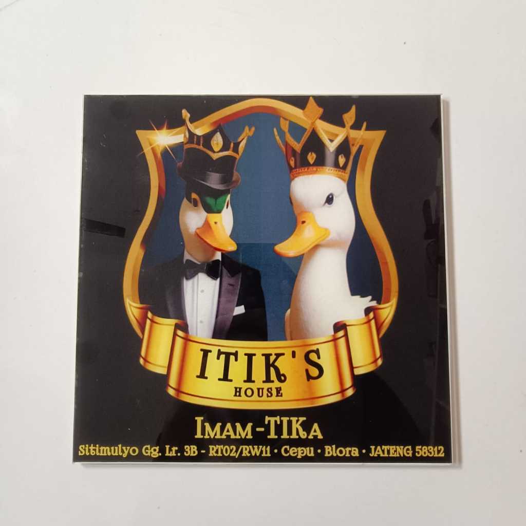 

PAPAN AKRILIK dan STIKER, CUSTOM LOGO - TOKO - SEKOLAH - KANTOR, CUSTOM, FREE DESAIN ( A 248 )