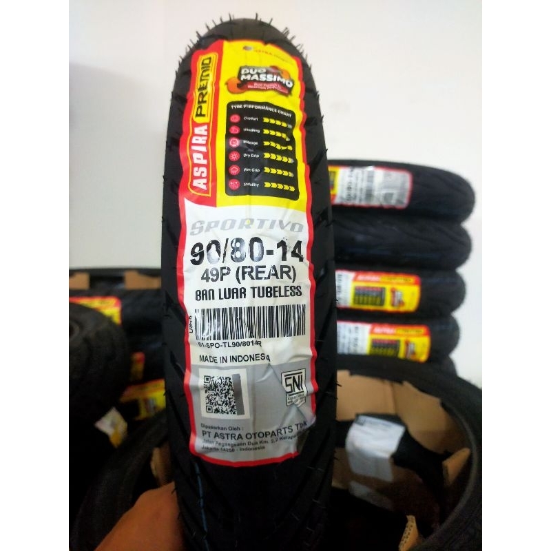 Ban Aspira premio Sportivo 90/80-14