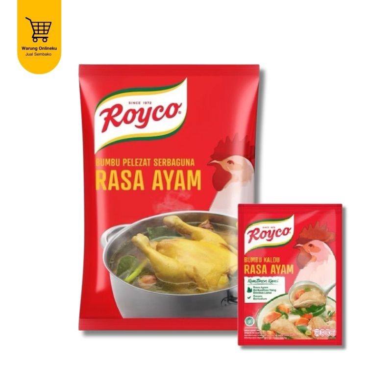 

ROYCO BUMBU PELEZAT SERBAGUNA RASA AYAM