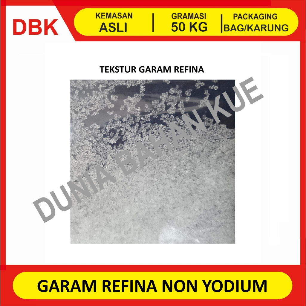 

GARAM REFINA NON YODIUM - 1 BAG 50 KG